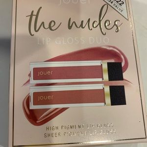 Jouer “The Nudes” lip gloss duo💞💞